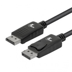 Xtech Cable DisplayPort Macho - DisplayPort Macho, 60Hz, 1.8 Metros, Negro 