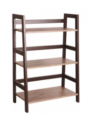 Xtech Estante Escalonado XTF-BS145, 3 Niveles, Marco de Acero, hasta 40kg, Café 