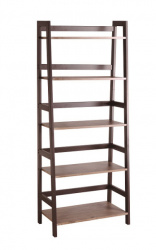 Xtech Estante Escalonado XTF-BS261, 5 Niveles, Marco de Acero, hasta 40kg, Café  