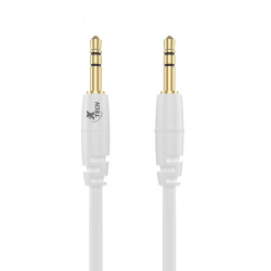 Xtech Cable AUX 3.5mm Macho - 3.5mm Macho, 1 Metro, Multicolor - 10 Piezas 