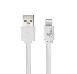 Xtech Cable de Carga Lightning Macho - USB A Macho, 1 Metro, Negro/Azul/Verde/Naranja/Blanco para iPod/iPhone/iPad - 10 Piezas 