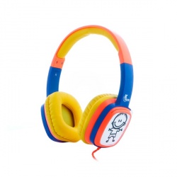 Xtech Audífonos para Niños XTH-350OR, Alámbrico, 1 Metro, 3.5mm, Naranja 