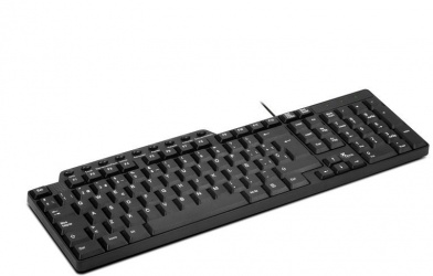 Teclado Xtech XTK-160S, Alámbrico, USB, Negro (Español) 