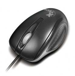 Mouse Xtech Óptico XTM-175, Alámbrico, USB, 1000DPI, Negro 