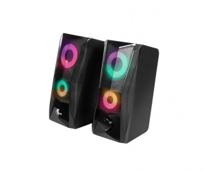 Xtech Bocina para Computadora XTS-130, Alámbrico, 2.0 Canales, 4W RMS, 2 Piezas  