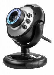 Xtech Webcam con Micrófono XTW-100, 640 x 480 Pixeles, USB 2.0, Negro/Gris 