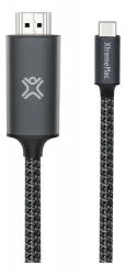Xtrememac Cable USB-C Macho - HDMI Macho, 2 Metros 