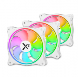 Ventilador Xtreme PC Gaming Air Force, 3x 120mm, 1500RPM, ARGB, Blanco 