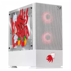 Gabinete Xtreme PC Gaming MG-23127, Mini-Tower, Micro-ATX/Mini-ITX, USB 2.0/3.0, sin Fuente, 3 Ventiladores Instalados, Blanco 