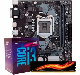 Xtreme PC Gaming Kit Gamer Tarjeta Madre ASUS micro ATX PRIME H310M-E, S-1151, Intel H310, HDMI, 32GB DDR4 para Intel ― incluye Procesador Intel Core i3-8100, 3.60GHz + Memoria RAM Adata XPG Flame DDR4, 2666MHz, 8GB 