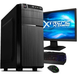 Computadora Gamer Xtreme PC Gaming CM-50025, AMD A8-9600 APU 3.10GHz, 8GB, 500GB, Radeon R7, FreeDOS ― Incluye Monitor 19.5