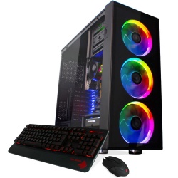 Computadora Gamer Xtreme PC Gaming CM-78005, AMD Ryzen 5 3400G 3.70GHz, 16GB, 2TB + 120GB SSD, Radeon Vega 11, FreeDOS ― Incluye Teclado y Mouse 