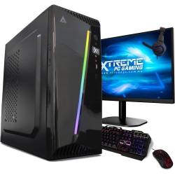 Computadora Gamer Xtreme PC Gaming CM-05020, AMD A4 3350B 2GHz, 8GB, 1TB, FreeDOS - Incluye Monitor, Teclado y Mouse 