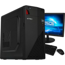 Computadora Xtreme PC Gaming CM-05011, Intel Celeron J3060 1.60GHz, 8GB, 320GB, FreeDOS - Incluye Monitor, Teclado y Mouse 
