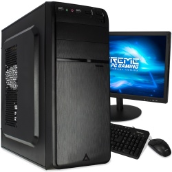 Computadora Gamer Xtreme PC Gaming CM-05012, AMD E1-2150 1.05GHz, 8GB, 320GB, Radeon HD8210, FreeDOS - incluye Monitor, Teclado y Mouse 