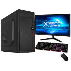Computadora Gamer Xtreme PC Gaming CM-05039, Intel Core J4105 1.50GHz, 8GB, 240GB SSD, Wi-Fi, Windows 10 Prueba ― incluye Monitor de 19.5