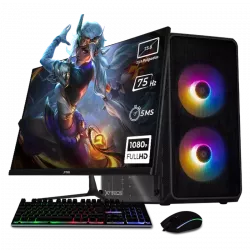 Computadora Xtreme PC Gaming CM-05127, AMD Ryzen 7 5700G, 32GB, 1TB SSD, Wi-Fi, Windows 10 Prueba + Teclado/Mouse/Monitor de 23.8