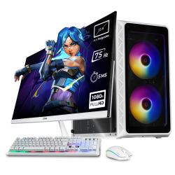 Computadora Xtreme PC Gaming CM-05114, AMD Ryzen 7 5700G, 32GB, 1TB SSD, Wi-Fi, Windows 10 Prueba + Teclado/Mouse/Monitor de 23.8
