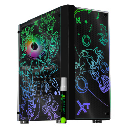 Computadora Gamer Xtreme PC Gaming CM-30086, Intel Core i7-12700F, NVIDIA GeForce RTX 4070, 32GB, 3TB + 1TB SSD, Wi-Fi, Windows 11 Prueba  