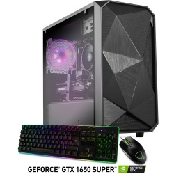 Computadora Gamer Xtreme PC Gaming CM-78044, AMD Ryzen 5 3600 3.60GHz, 16GB, 2TB + 240GB SSD, NVIDIA GeForce GTX 1650 Super, FreeDOS — incluye Teclado y Mouse 