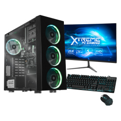 Computadora Gamer Xtreme PC Gaming CM-05370, Intel Core i7-10700 2.90GHz, 16GB, 480GB SSD, WiFi, Windows 10 Prueba ― Incluye Monitor de 23.8