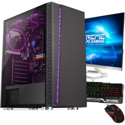 Computadora Gamer Xtreme PC Gaming CM-05330, Intel Core i9-9900 3.10GHz, 16GB, 480GB SSD, FreeDOS - Incluye Monitor, Teclado y Mouse 