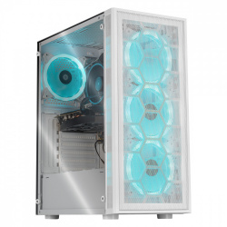 Computadora Gamer Xtreme PC Gaming CM-05457, AMD Ryzen 5 2600 3.40GHz, 16GB, 1TB SSD, Wi-Fi, NVIDIA GeForce GTX 1660, Windows 10 Prueba, Blanco 