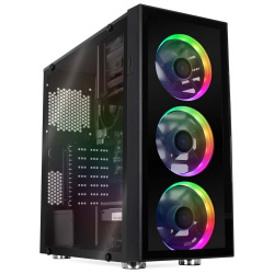 Computadora Gamer Xtreme PC Gaming CM-053601, AMD Ryzen 5 5600G 3.90GHz, 16GB, 2TB + 120GB SSD, Wi-Fi, Windows 10 Prueba, Negro 