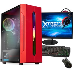 Computadora Gamer Xtreme PC Gaming CM-05336, AMD Ryzen 5 2400G 3.60GHz, 16GB, 480GB SSD, WiFi, Windows 10 Prueba — incluye Monitor de 27