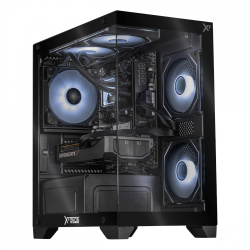 Computadora Gamer Xtreme PC Gaming Tank Perform Black, AMD Ryzen 7 5700, NVIDIA GeForce RTX 5060, 32GB, 1TB SSD, Wi-Fi, Windows 10 Prueba 
