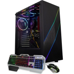 Computadora Gamer Xtreme PC Gaming CM-50043, AMD Ryzen 5 3400G 3.70GHz, 16GB, 2TB + 120GB SSD, FreeDOS - Incluye Teclado y Mouse 
