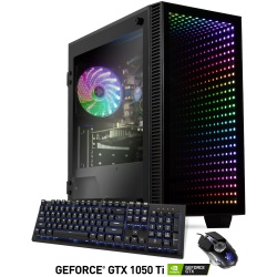 Computadora Gamer Xtreme PC Gaming CM-02800, Intel Core i5-9400F 2.90GHz, 16GB, 2TB + 240GB SSD, NVIDIA GeForce GTX 1050 TI, FreeDOS ― incluye Teclado y Mouse 
