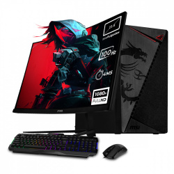 Computadora Xtreme PC Gaming CM-50198, AMD Ryzen 7 5700G, 16GB, 1TB SSD, Wi-Fi, Windows 10 Prueba + Teclado/Mouse/Monitor de 24