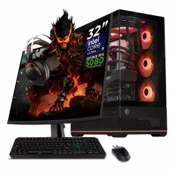 Computadora Gamer Xtreme PC Gaming CM-50384, Intel Core Ultra 9 285K, NVIDIA GeForce RTX 5080, 64GB, 4TB SSD, Wi-Fi, Windows 11 Prueba + Teclado/Mouse/Monitor de 32