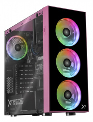 Computadora Xtreme PC Gaming DRAGONFLY Pink, Intel Core i5-12400, 32GB, 1TB SSD, Wi-Fi, Windows 11 Prueba 