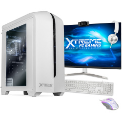 Computadora Gamer Xtreme PC Gaming CM-91012, Intel Core i5-10400 2.90GHz, 8GB, 240GB SSD, Wi-Fi, Windows 10 Prueba  ― Incluye Monitor de 23.8