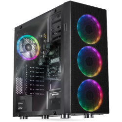 Computadora Gamer Xtreme PC Gaming CM-99920, Intel Core i7-11700 2.50GHz, 16GB, 2TB + 250GB SSD, Adaptador WiFi, Windows 10 Prueba, Negro 