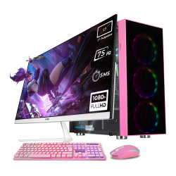 Computadora Xtreme PC Gaming CM-05443, Intel Core i7-12700, 16GB, 1TB SSD, Wi-Fi, Windows 11 Prueba + Teclado/Mouse/Monitor de 27