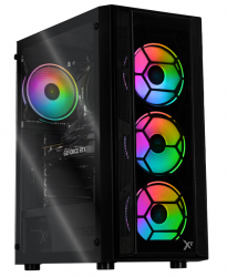 Computadora Gamer Xtreme PC Gaming CM-05474, AMD Ryzen 5 5500, NVIDIA GeForce RTX 5060, 32GB, 1TB SSD, Wi-Fi, Windows 10 Prueba 