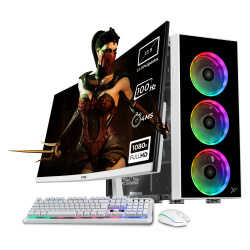 Computadora Xtreme PC Gaming CM-05736, AMD Ryzen 7 5700G, 16GB, 1TB SSD, Wi-Fi, Windows 10 Prueba + Teclado/Mouse/Monitor de 23.8