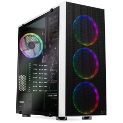Computadora Gamer Xtreme PC Gaming CM-91023, AMD Ryzen 7 PRO 4750G 3.60GHz, 16GB, 3TB + 120GB SSD, Adaptador Wi-Fi, Windows 10 Prueba, Blanco 