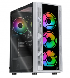 Computadora Gamer Xtreme PC Gaming White, AMD Ryzen 7 5700, NVIDIA GeForce RTX 3050, 32GB, 1TB SSD, Wi-Fi, Windows 10 Prueba 