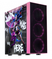 Computadora Gamer Xtreme PC Gaming Jinx, AMD Ryzen 7 5700, AMD Radeon RX 7600, 32GB, 1TB SSD, Wi-Fi, Windows 10 Prueba 