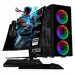Computadora Xtreme PC Gaming CM-05780, AMD Ryzen 5 8500G, 32GB, 1TB SSD, Wi-Fi, Windows 11 Prueba + Teclado/Mouse/Monitor de 23.8