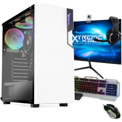 Computadora Gamer Xtreme PC Gaming CM-78043, AMD Ryzen 3 Pro 2200G 3.50GHz, 8GB, 1TB, FreeDOS — incluye Monitor de 23.8