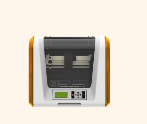 XYZprinting Impresora 3D da Vinci Junior 1.0, 28 x 42 x 43cm, Blanco/Naranja 