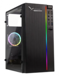 Gabinete XZEAL XZ100, ATX/Micro-ATX/Mini-ITX, USB 2.0/3.0, sin Fuente, Negro 