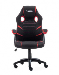 Xzeal Silla Gamer Starter XZT-50, hasta 120Kg, Negro/Rojo 