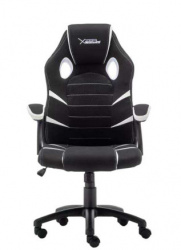 Xzeal Silla Gamer Starter XZT-50, hasta 120Kg, Negro/Blanco 