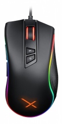 Mouse Gamer XZEAL Óptico XZ900, Alámbrico, USB, 4000DPI, Negro 